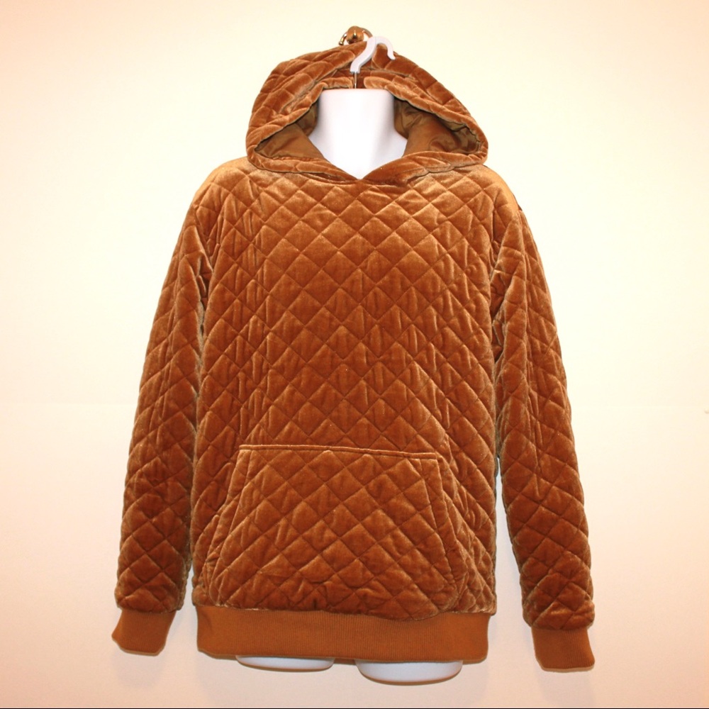 Golden Velvet Hoodie
